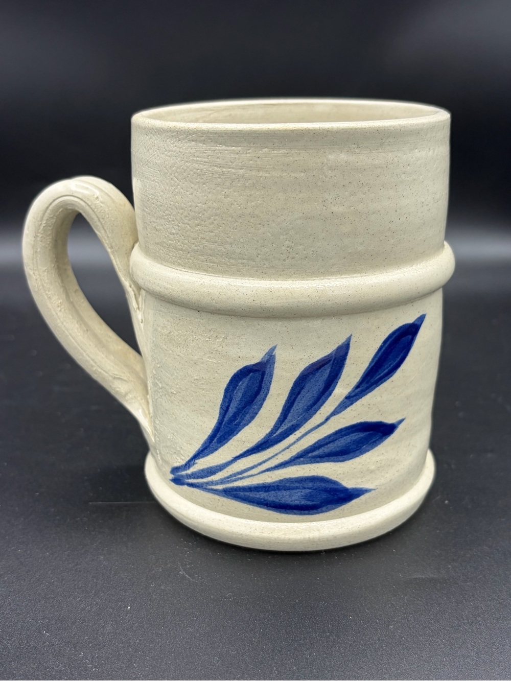 Williamsburg Pottery Salt-Glazed Stoneware Mug